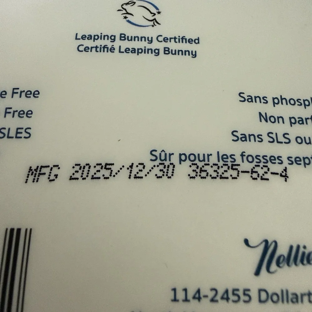 Nellie's Oxygen Brightener Eco Friendly Laundry Detergent‎ he 50 Scoops